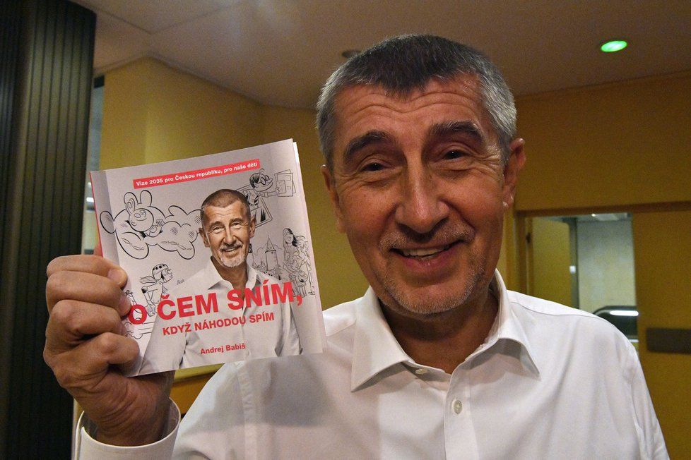 Andrej Babiš představil svoji knihu. Uvádí v ní, čeho chce dosáhnout.