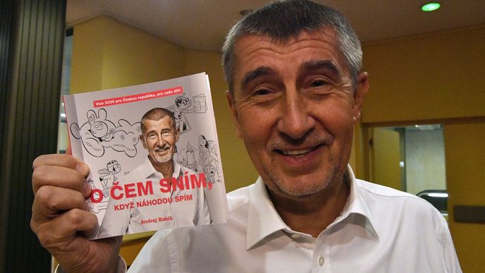 Andrej Babiš představil svoji knihu. Uvádí v ní, čeho chce dosáhnout