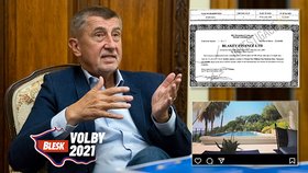 Andrej Babiš (ANO) figuruje v kauze Pandora Papers.