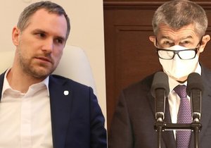 Zdeněk Hřib a Andrej Babiš.