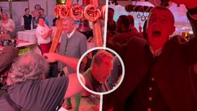 Babiš označil Rakušany za magory. Pak v tyrolském kroji juchal na party se Schwarzeneggerem