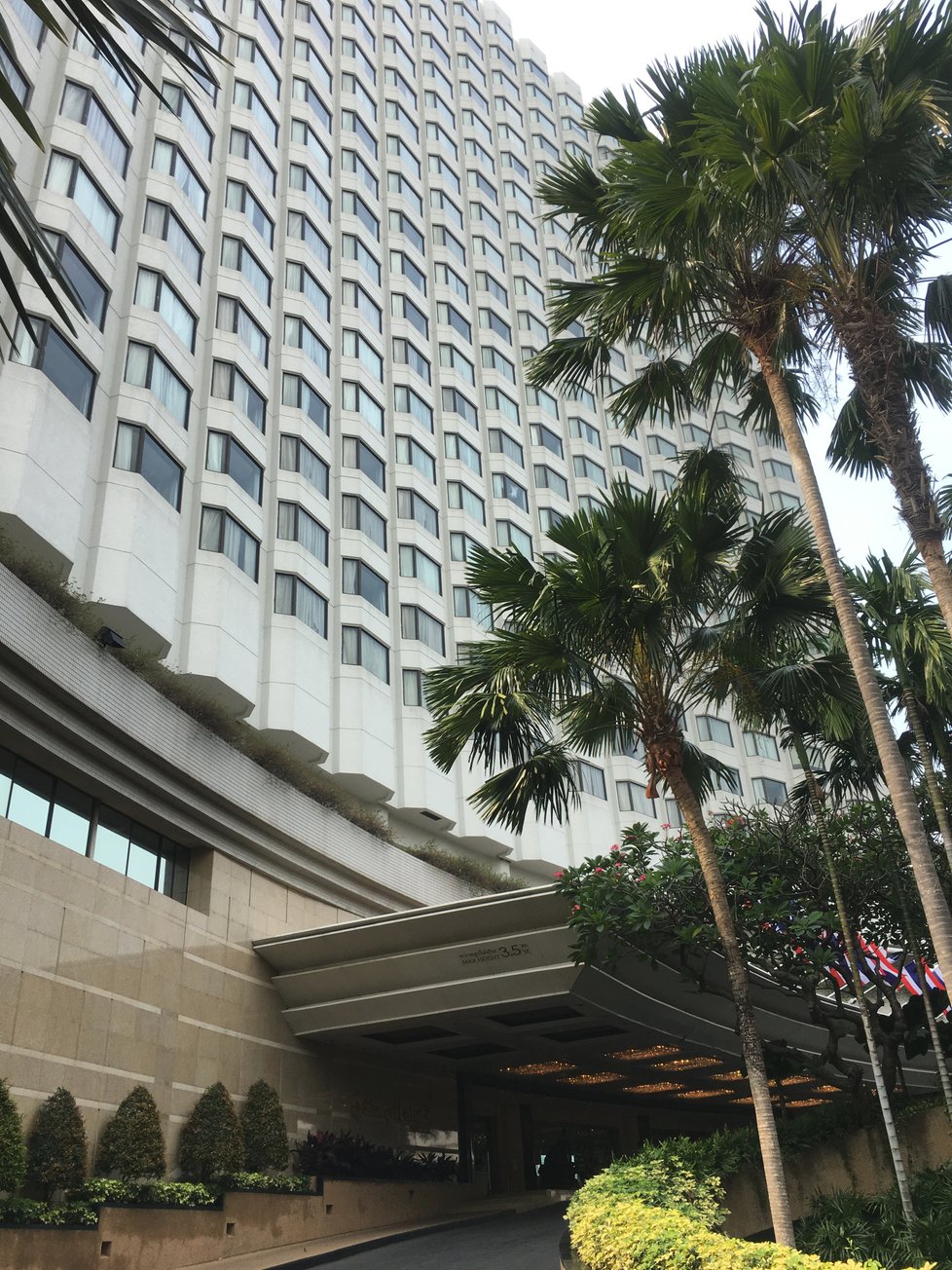 Pětihvězdičkový hotel Shangri - La v Bangkoku