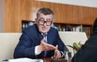 Premiér Andrej Babiš (ANO) při rozhovoru pro Blesk 