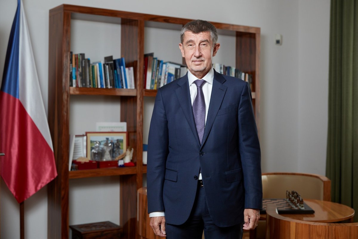 Premiér Andrej Babiš (ANO) při rozhovoru pro Blesk