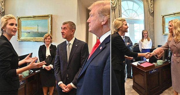 Babiš lákal Trumpovu dceru Ivanku do Česka. A Moniku nadchlo přijetí od Melanie