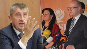 Babiš kritizoval premiéra a ministry z ČSSD, kteří se do něj pustili kvůli rozpočtu.