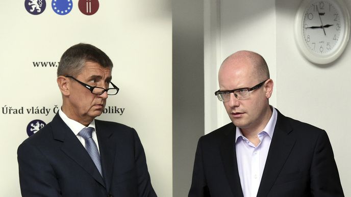 Andrej Babiš a Bohuslav Sobotka: Kdo z nich bude po volbách spokojenější?