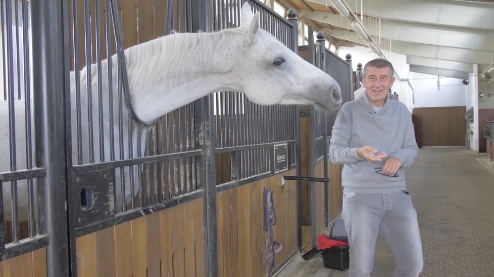 Andrej Babiš na Čapím hnízdě