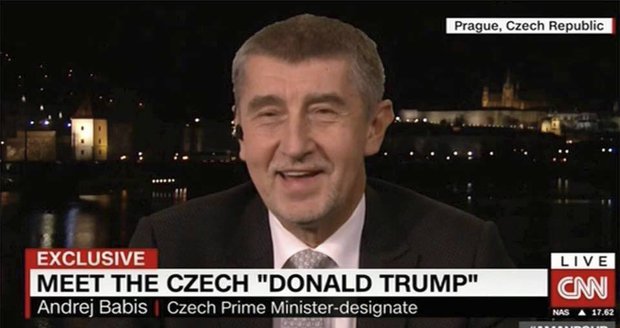 Babiš vystoupil na CNN: „Nejsem populista, ale pragmatik.“ Srovnání s Trumpem odmítá