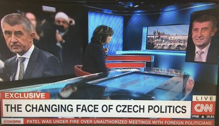 Andrej Babiš vystoupil na americké televizi CNN. Přirovnali ho k Donaldu Trumpovi, on to odmítl