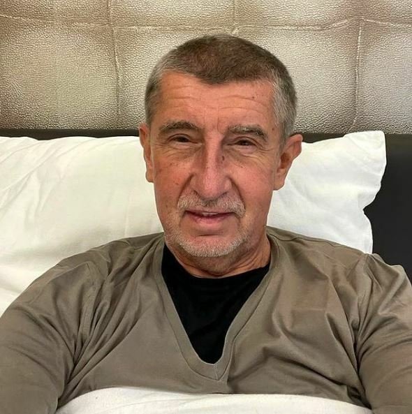 Expremiér Andrej Babiš (ANO) s covidem.