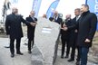 Andrej Babiš a ministr dopravy Dan Ťok na slavnostním zahájení stavby D3 v úseku Ševětín - Borek
