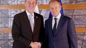 Andrej Babiš a Donald Tusk na summitu EU Andrej Babiš a Donald Tusk na summitu EU