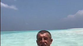 Andrej Babiš na velikonoční dovolené u moře (březen 2024)