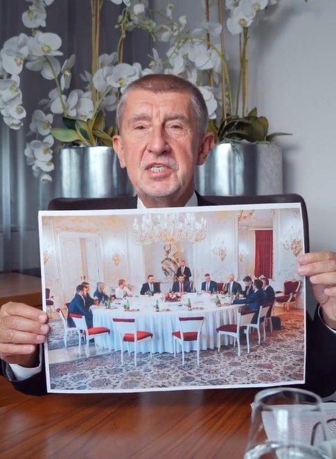 Andreje Babiše naštvalo, že na Hradě při jednání o důchodové reformě nechali místo zástupců ANO prázdné židle.