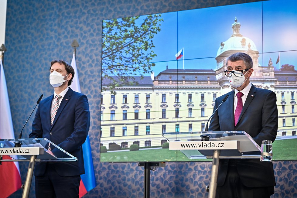 Andrej Babiš a Eduard Heger jednali o vzájemné spolupráci obou zemí.