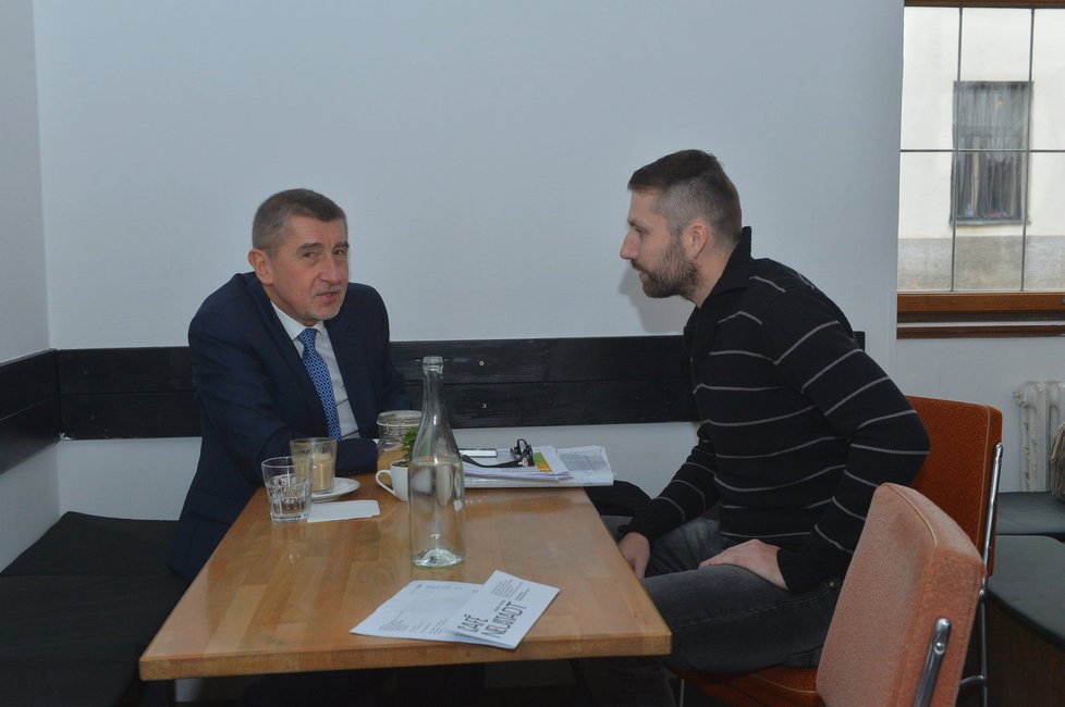 Andrej Babiš v pražské kavárně: Rozhovor pro Blesk.cz