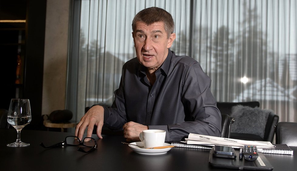 Vicepremiér Andrej Babiš (ANO)