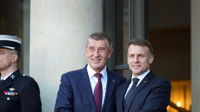 Andrej Babiš s Emmanuelem Macronem v Paříži: Před jednáním koalice ochotných (6.1.2026) Andrej Babiš s Emmanuelem Macronem v Paříži: Před jednáním koalice ochotných (6.1.2026)