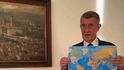 Premiér Andrej Babiš (ANO) ukázal svůj globus za 15 tisíc, který si pořídil kvůli Grónsku (20.1.2026) Premiér Andrej Babiš (ANO) ukázal svůj globus za 15 tisíc, který si pořídil kvůli Grónsku (20.1.2026)