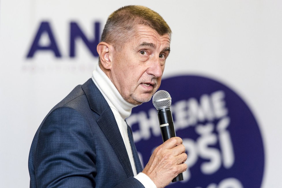 Šéf ANO Andrej Babiš