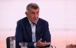 Expremiér Andrej Babiš v pořadu Hráči. Expremiér Andrej Babiš v pořadu Hráči.