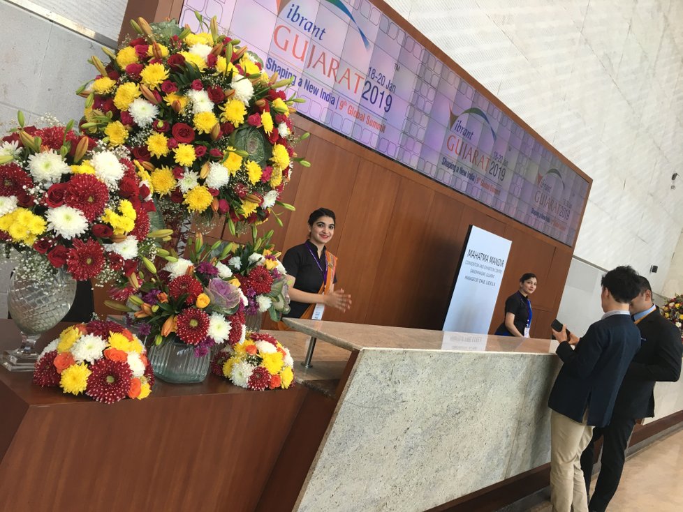 Indického summitu Vibrant Gujarat 2019 se zúčastnil i premiér Babiš.