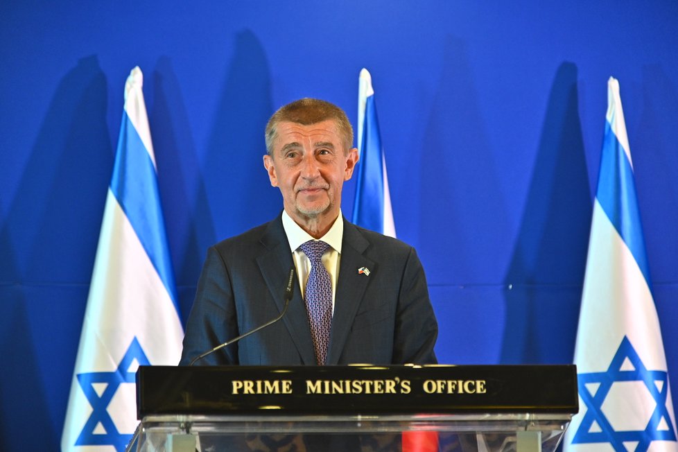 Andrej Babiš v Izraeli (19.2.2019)