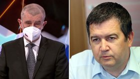 Premiér Andrej Babiš (ANO), ministr vnitra Jan Hamáček (ČSSD)