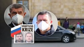 Premiér Andrej Babiš (ANO) a vicepremiér Jan Hamáček (ČSSD) o kauze Vrbětice a vyhoštění Čechů z Moskvy