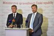 Andrej Babiš uvedl do úřadu nového ministra spravedlnosti Jana Kněžínka, dosavadního místopředsedu Legislativní rady vlády (11.7.2018)