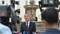 Premiér Andrej Babiš po jednání s prezidentem Petrem Pavlem (14. 9. 2026) Premiér Andrej Babiš po jednání s prezidentem Petrem Pavlem (14. 9. 2026)