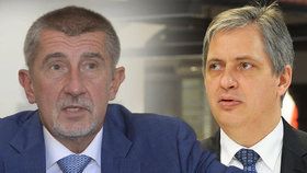 Členové Sobotkovy vlády Andrej Babiš a Jiří Dienstbier se střetli kvůli resortu lidských práv.