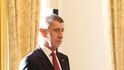 Andrej Babiš (ANO) při jmenování premiérem na Hradě (9.12.2025) Andrej Babiš (ANO) při jmenování premiérem na Hradě (9.12.2025)
