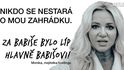 Parodie na kampaň Andreje Babiše: Billboard s Monikou Babišovou