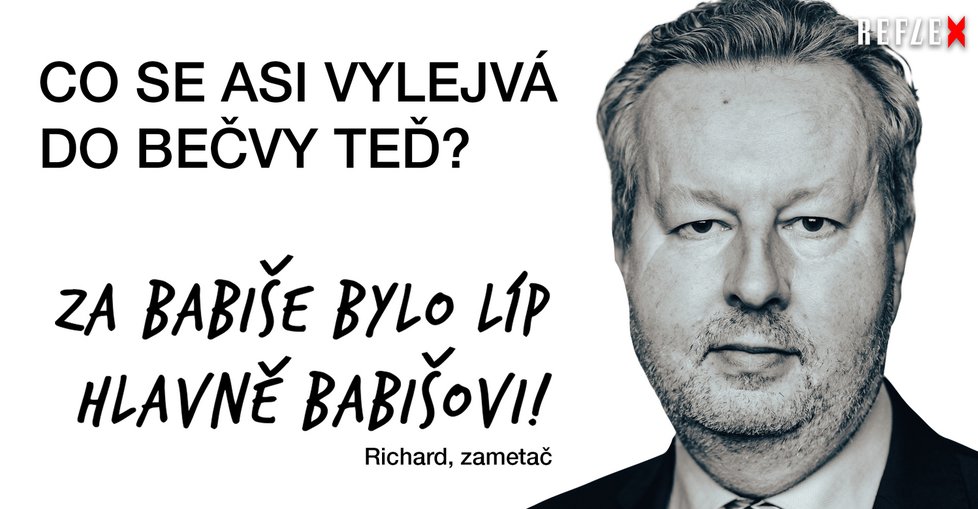 Vtipy na kampaň A. Babiše: Billboard s Richardem Brabcem