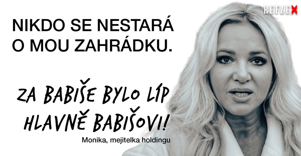 Vtipy na kampaň A. Babiše: Billboard s Monikou Babišovou