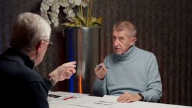 Andrej Babiš s Karlem Havlíčkem (ANO) v podcastu Sorry jako, vydaném na svátek 28. října (říjen 2026)