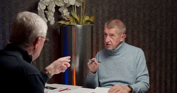 Andrej Babiš s Karlem Havlíčkem (ANO) v podcastu Sorry jako, vydaném na svátek 28. října (říjen 2026)