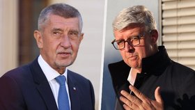 Karel Havlíček (ANO) představil Andrej Babišovi (ANO) vyjednaný vládní program.