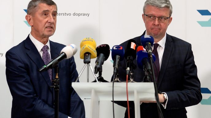 Andrej Babiš a Karel Havlíček