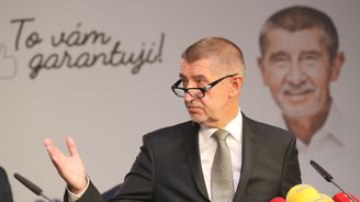 Ostrá fáze předvolebních kampaních začíná. Senát nám nikdy moc nešel, připouští Babiš