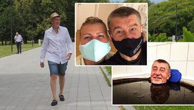 Babiš lázeňský a jeho koronaléto: Bahno, nejlepší masáž v životě a relax v Třeboni i Mariánkách