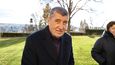 Andrej Babiš ve frontě na korunovační klenoty (17.1.2022)