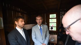 Vicepremiér Andrej Babiš uctil památku v Letech loni na podzim.