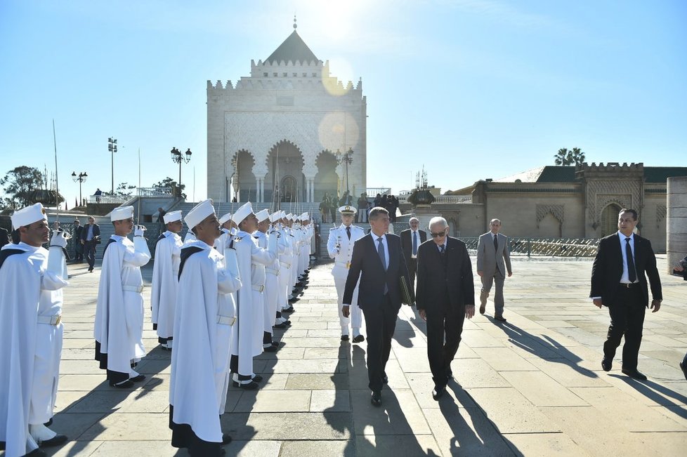 Premiér Andrej Babiš na státní návštěvě Maroka