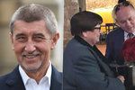 Andrej Babiš se sešel s Michalem Haškem na narozeninové oslavě Marie Benešové.