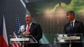 Pompeo: Rusko se snaží zničit demokracie, dostavba Dukovan v jejich rukou by oslabila bezpečnost ČR