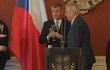 Zeman jmenoval Babiše podruhé premiérem (6. 6. 2018)