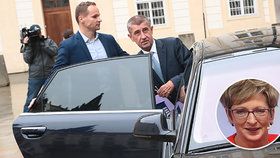 Babiš překvapil: Za 5 minut mám schůzku se Zemanem. Důvod tajil. Vymění ministryni Novákovou?